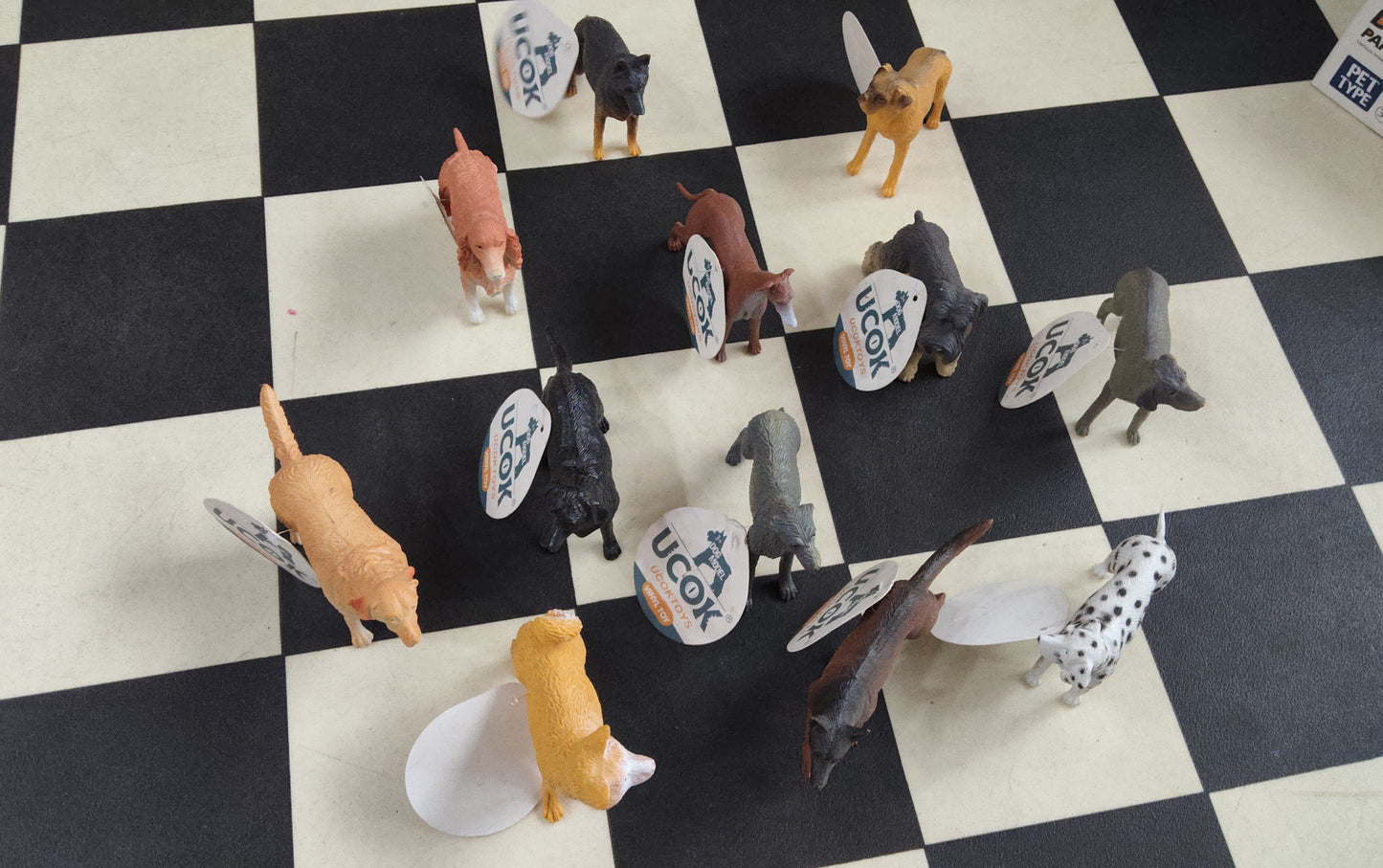 Silicone DOG Mini 12PCS SET