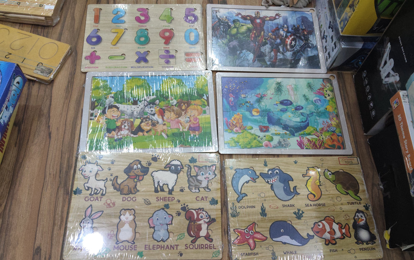 character puzzles for kids