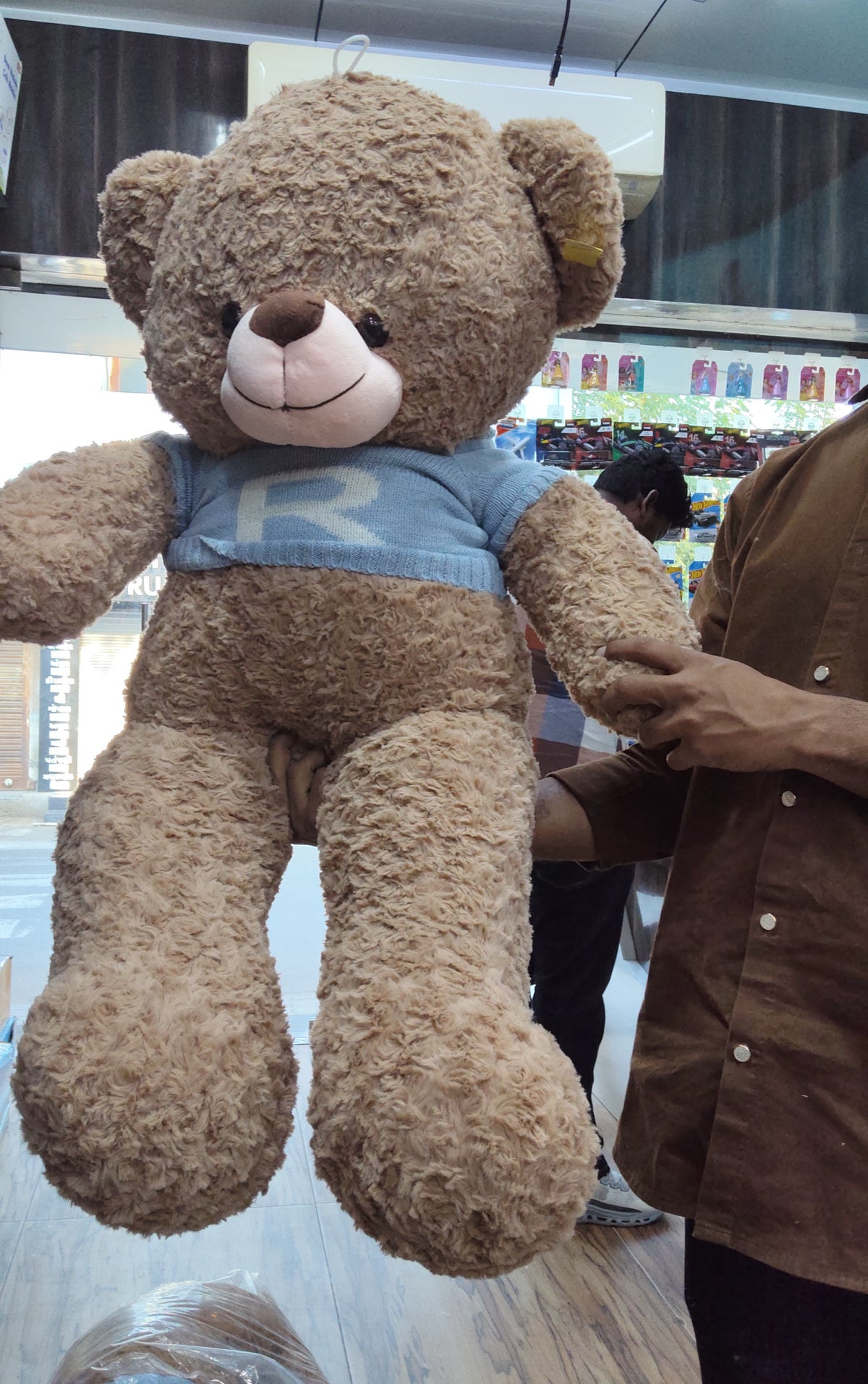 SOFT COFFEE TEDDY - 2299 - BIG