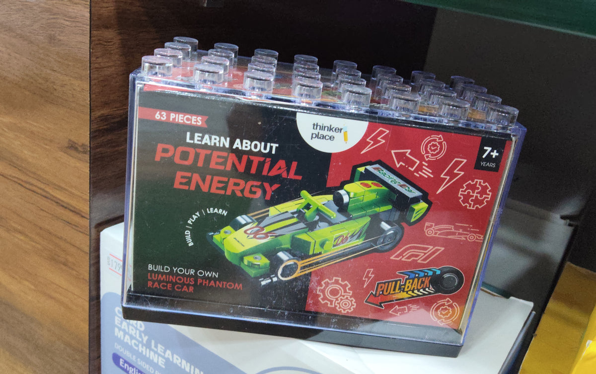 PULL BACK CAR - POTENTIAL ENERGY - 63PCS CAR & 73PCS