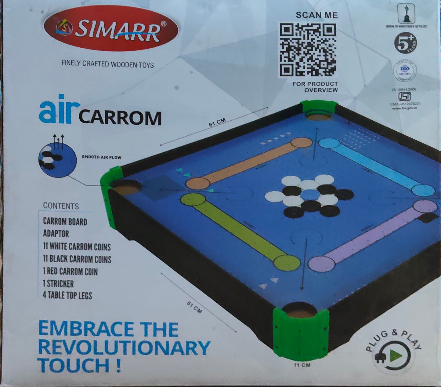 SIMARR AIR CARROM
