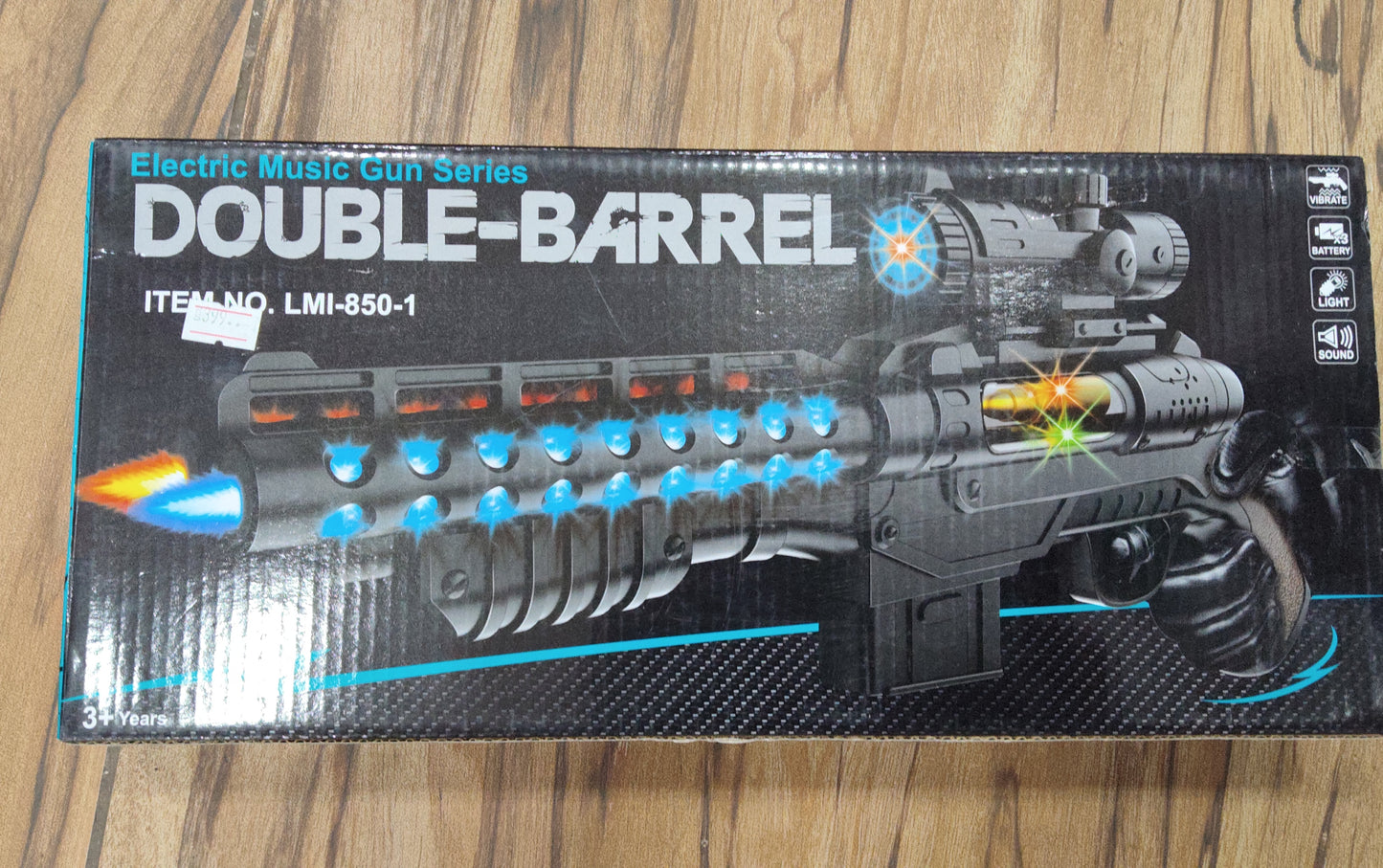 DOUBLE BARREL GUN (LIGHT & SOUND)