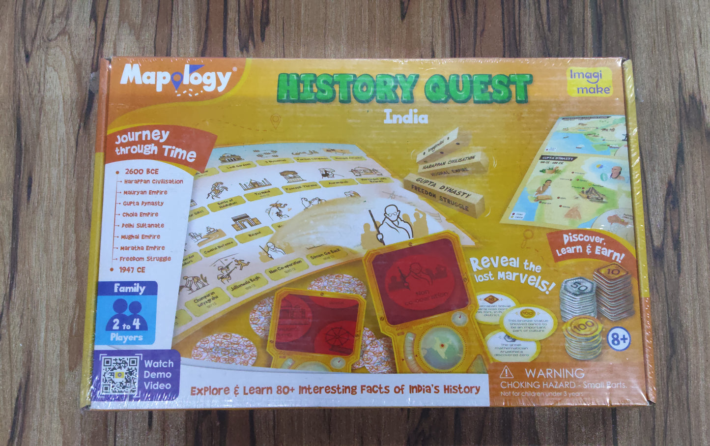 MAPOLOGY HISTORY QUEST INDIA GAME