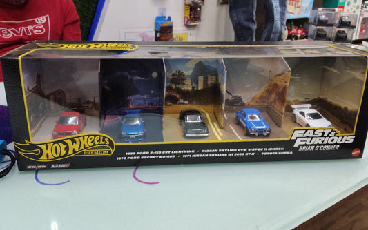 HOT WHEELS FAST & FURIOUS PREMIUM SET - 5PCS