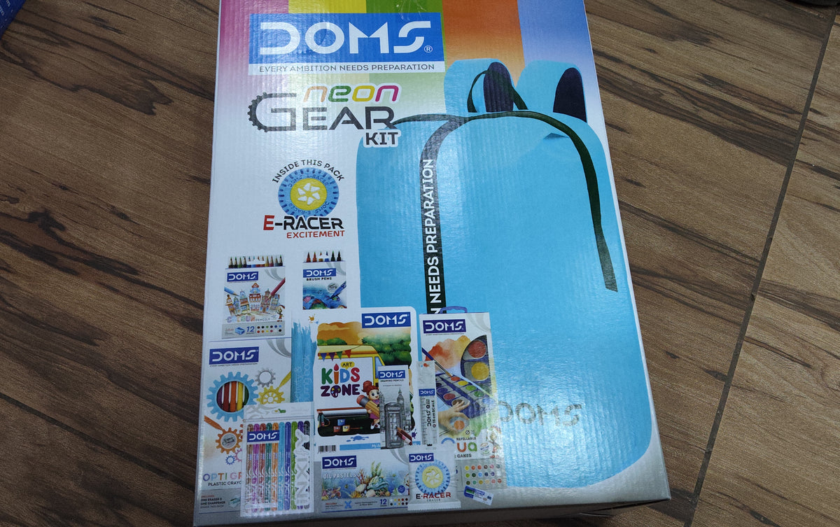DOMS NEON GEAR KIT - BAG - 699