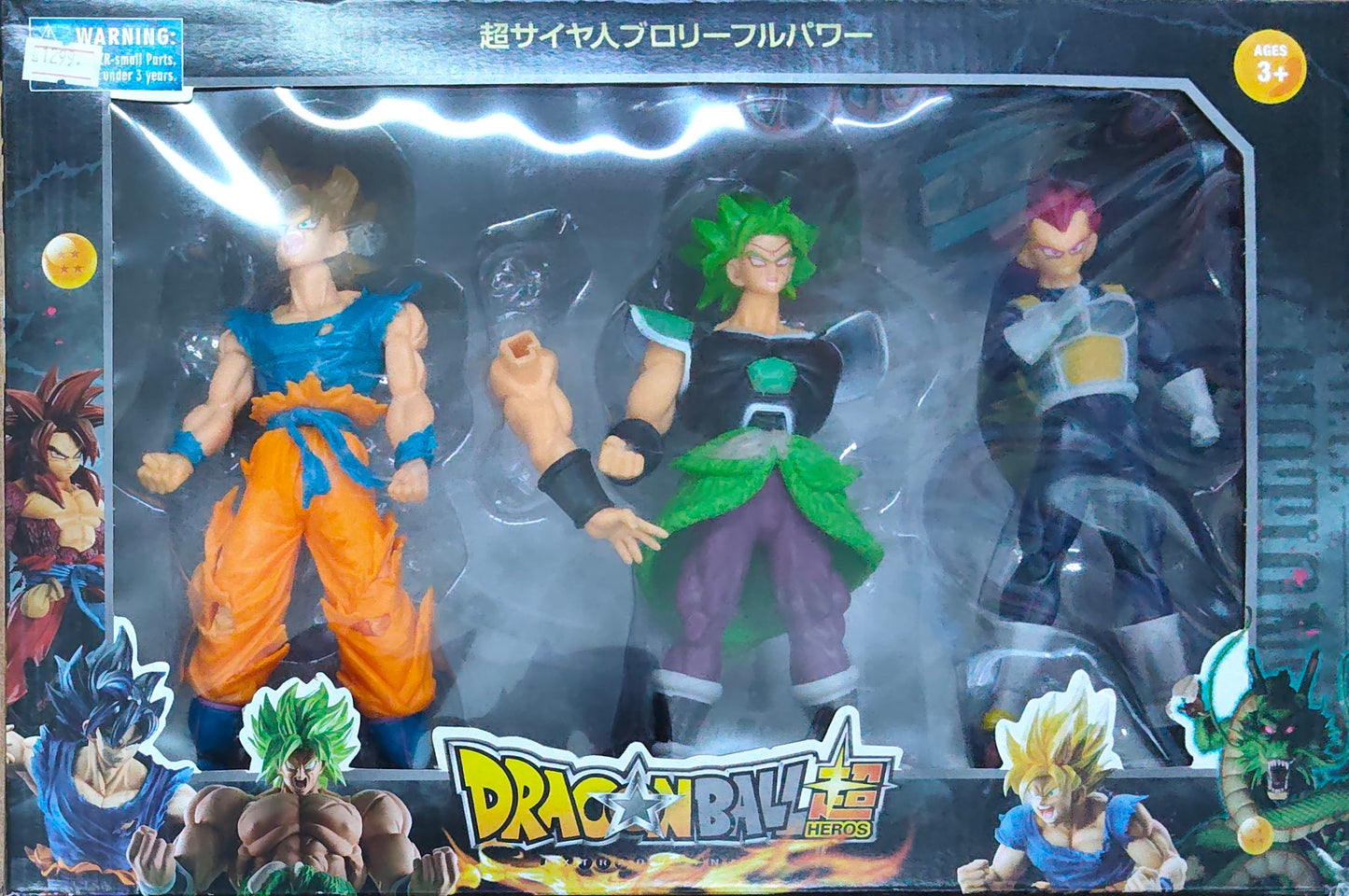 DRAGONRALL CHARACTERS 3PCS