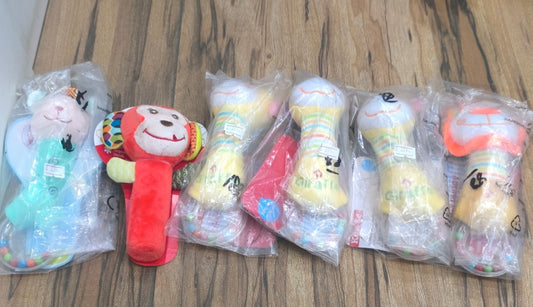 Earth mama soft chu chu and rattle